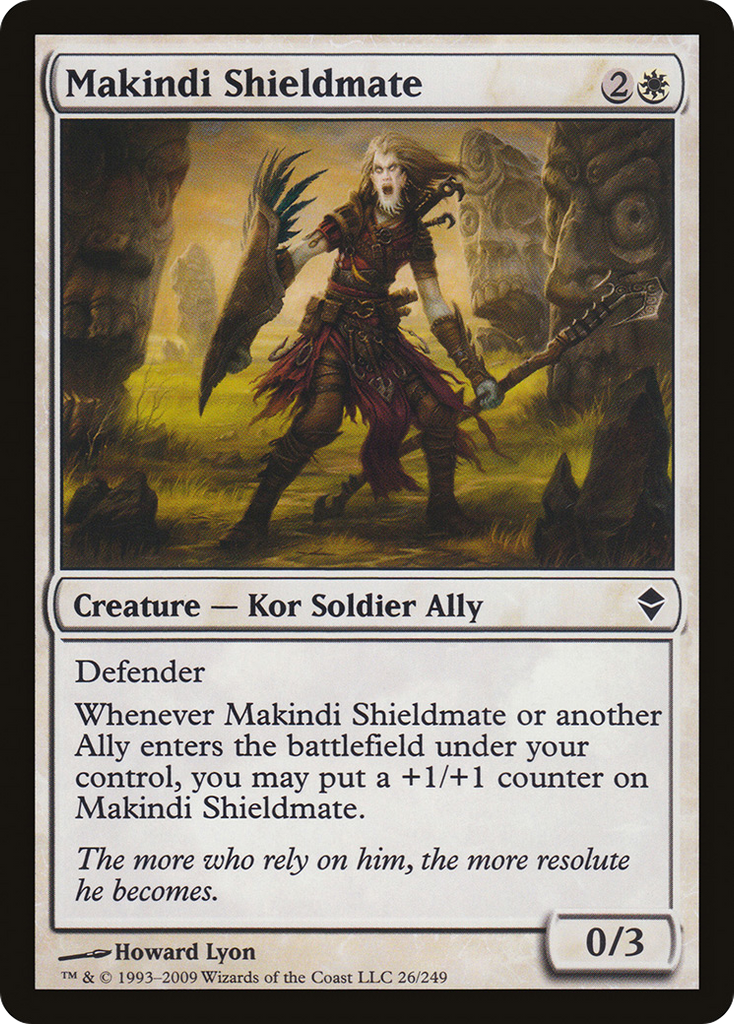 Magic: The Gathering - Makindi Shieldmate - Zendikar