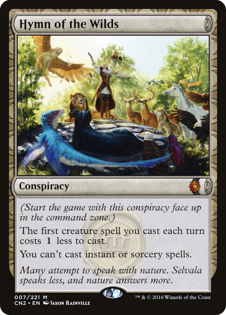 Magic: The Gathering - Hymn of the Wilds - Conspiracy: Take the Crown