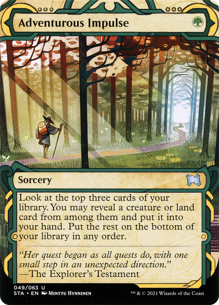 Magic: The Gathering - Adventurous Impulse - Strixhaven Mystical Archive