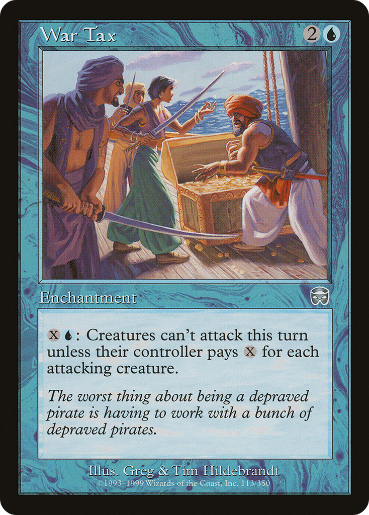 Magic: The Gathering - War Tax - Mercadian Masques