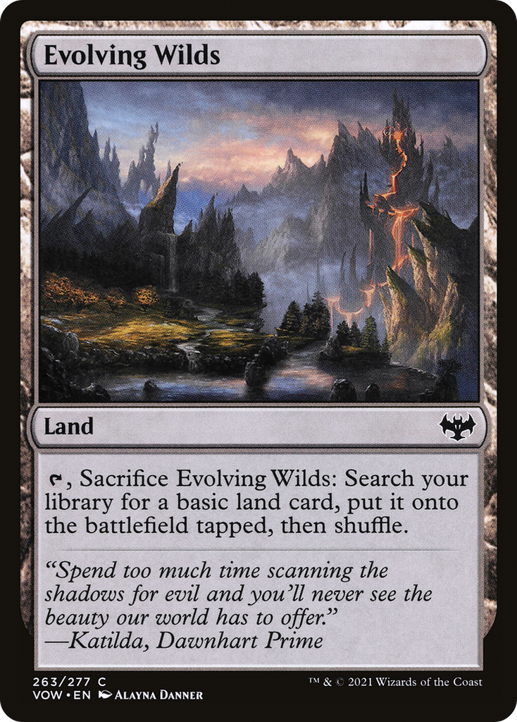 Magic: The Gathering - Evolving Wilds - Innistrad: Crimson Vow