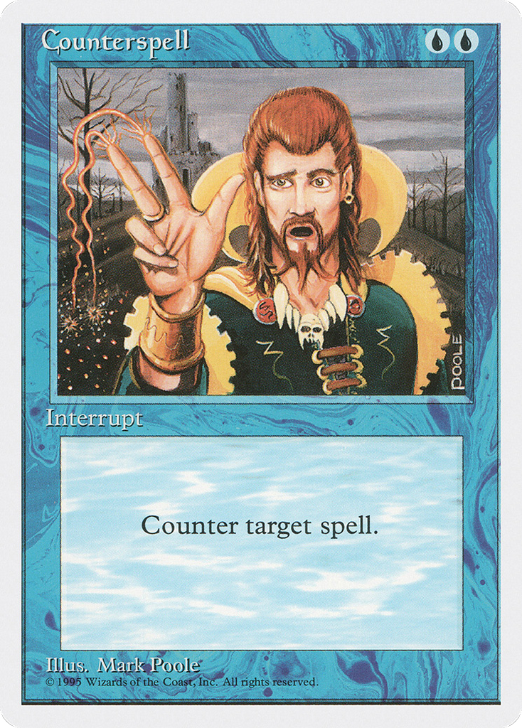 Magic: The Gathering - Counterspell - Fourth Edition