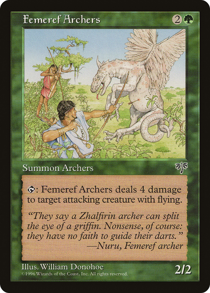 Magic: The Gathering - Femeref Archers - Mirage