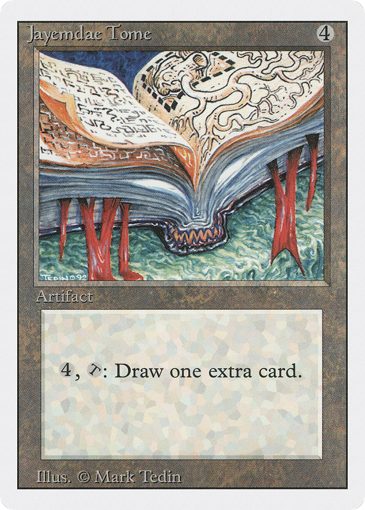 Magic: The Gathering - Jayemdae Tome - Revised Edition