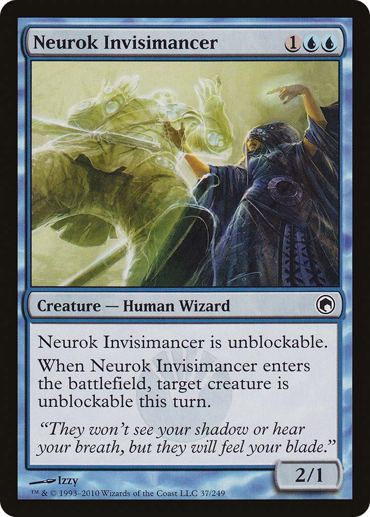 Magic: The Gathering - Neurok Invisimancer - Scars of Mirrodin