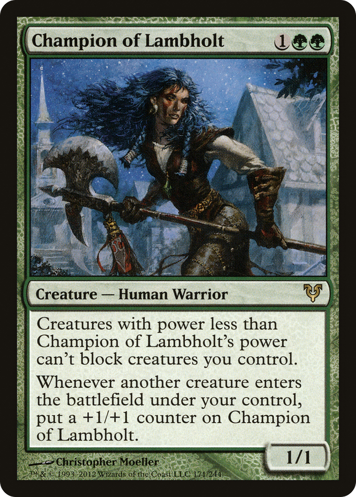 Magic: The Gathering - Champion of Lambholt - Avacyn Restored