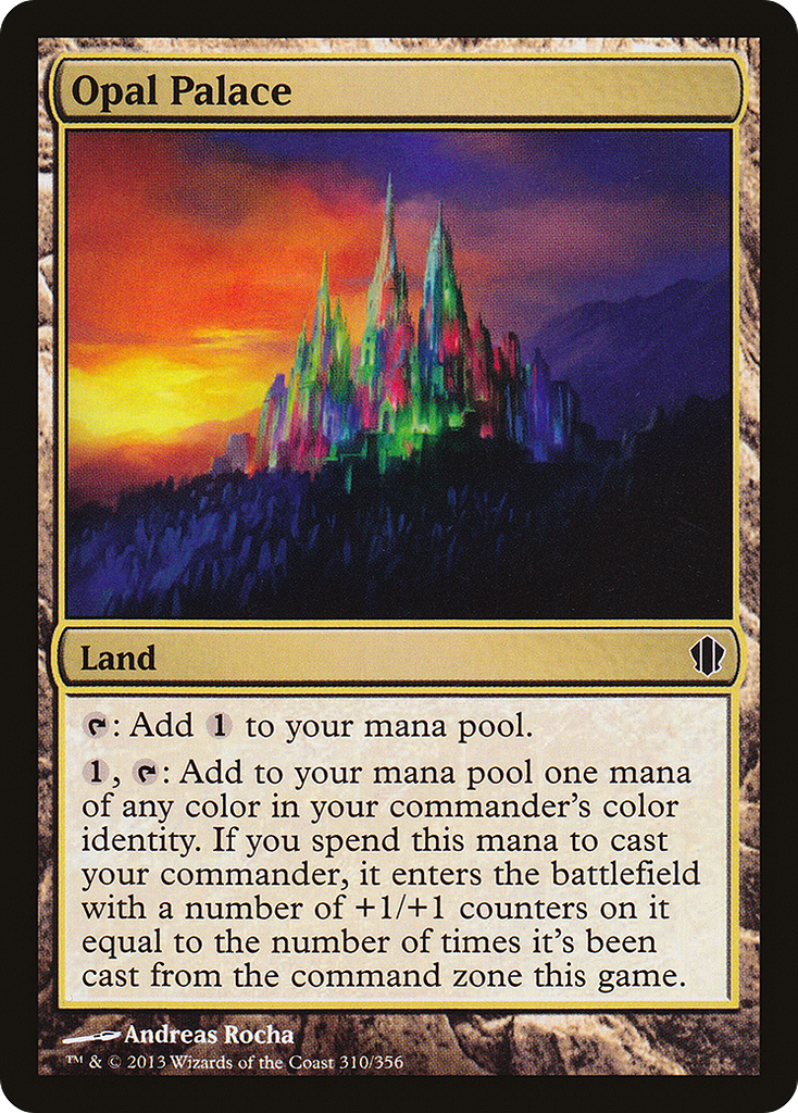 Magic: The Gathering - Opal Palace - Commander 2013