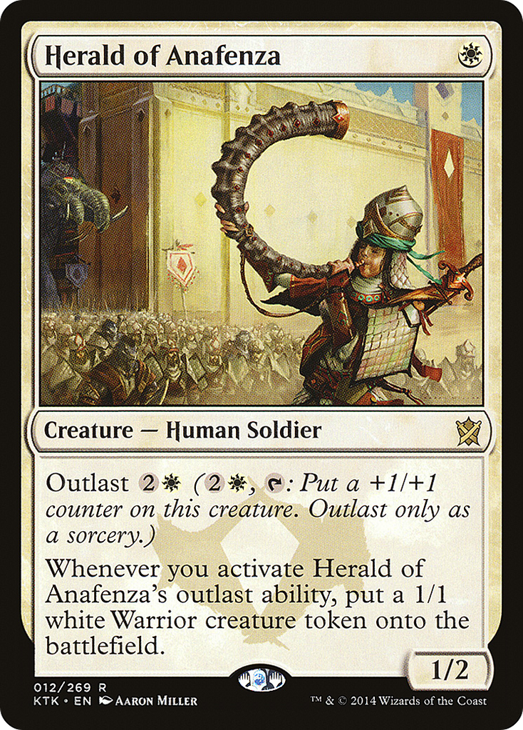 Magic: The Gathering - Herald of Anafenza - Khans of Tarkir