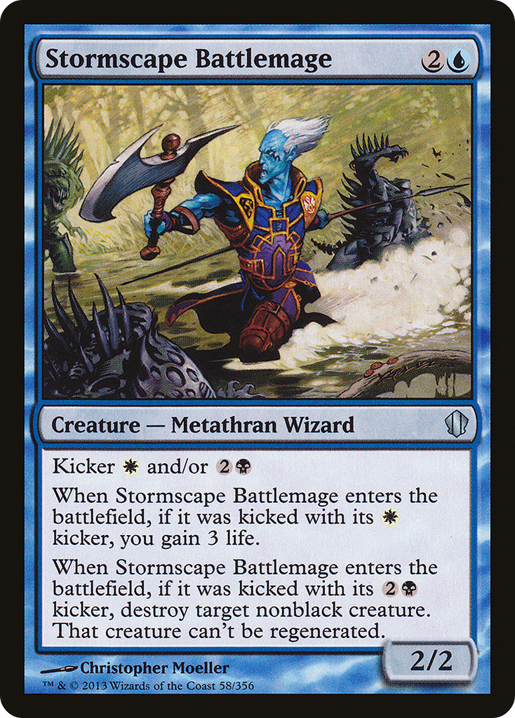 Magic: The Gathering - Stormscape Battlemage - Commander 2013