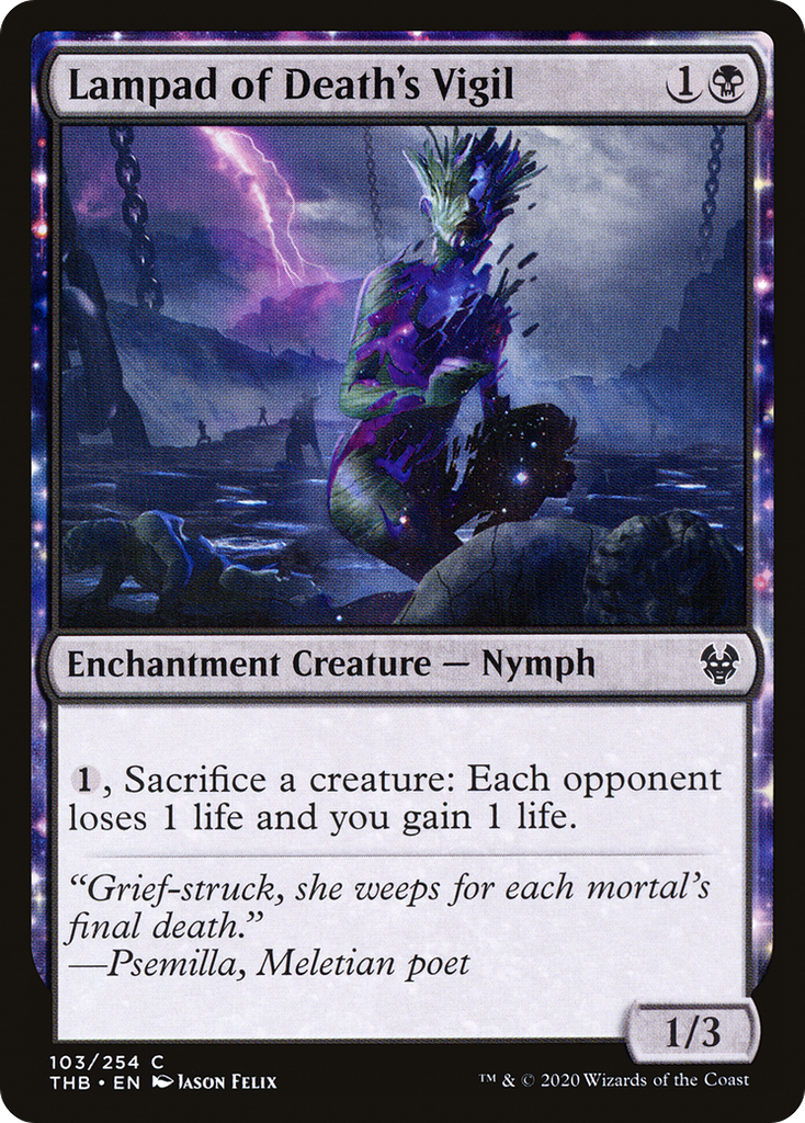 Magic: The Gathering - Lampad of Death's Vigil - Theros Beyond Death