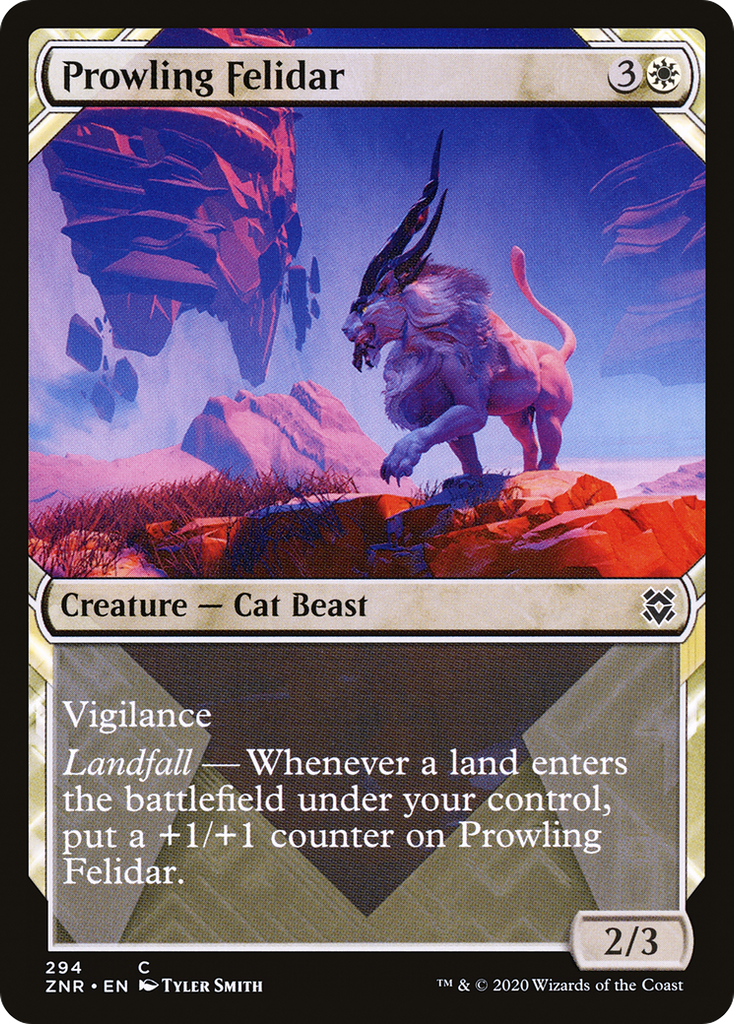 Magic: The Gathering - Prowling Felidar - Zendikar Rising