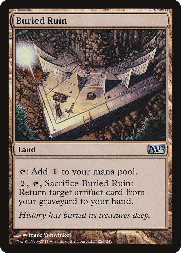 Magic: The Gathering - Buried Ruin - Magic 2012