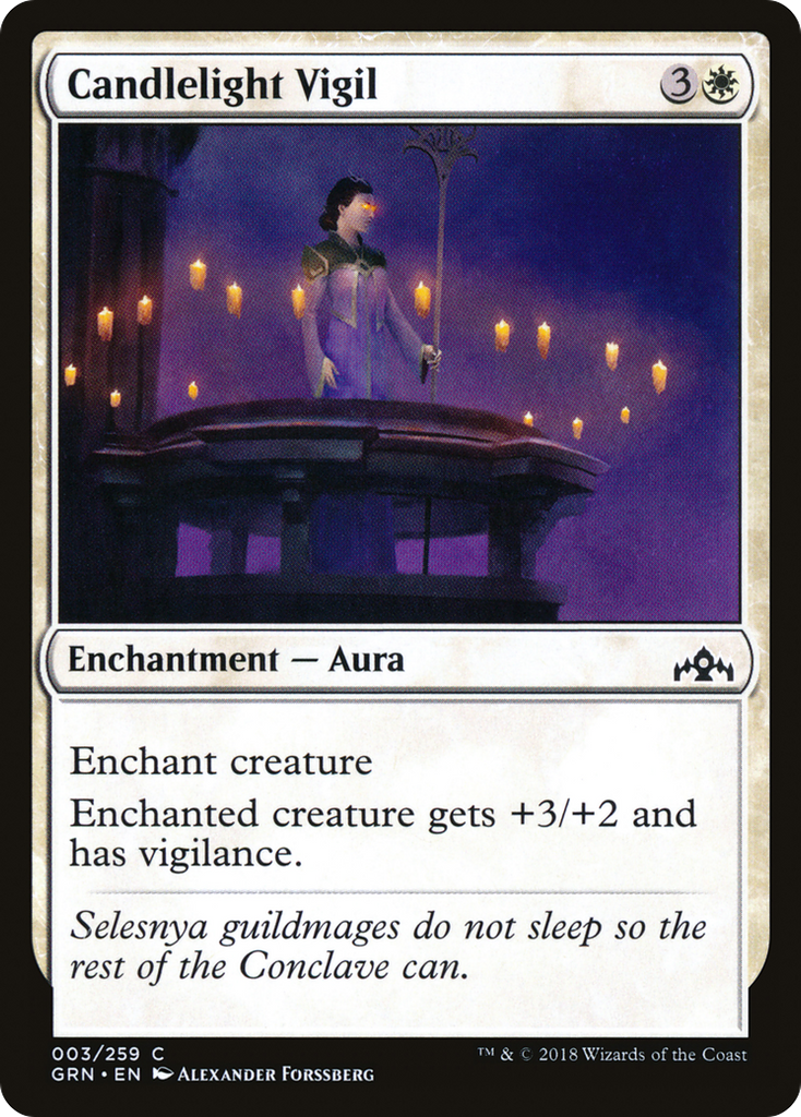 Magic: The Gathering - Candlelight Vigil - Guilds of Ravnica