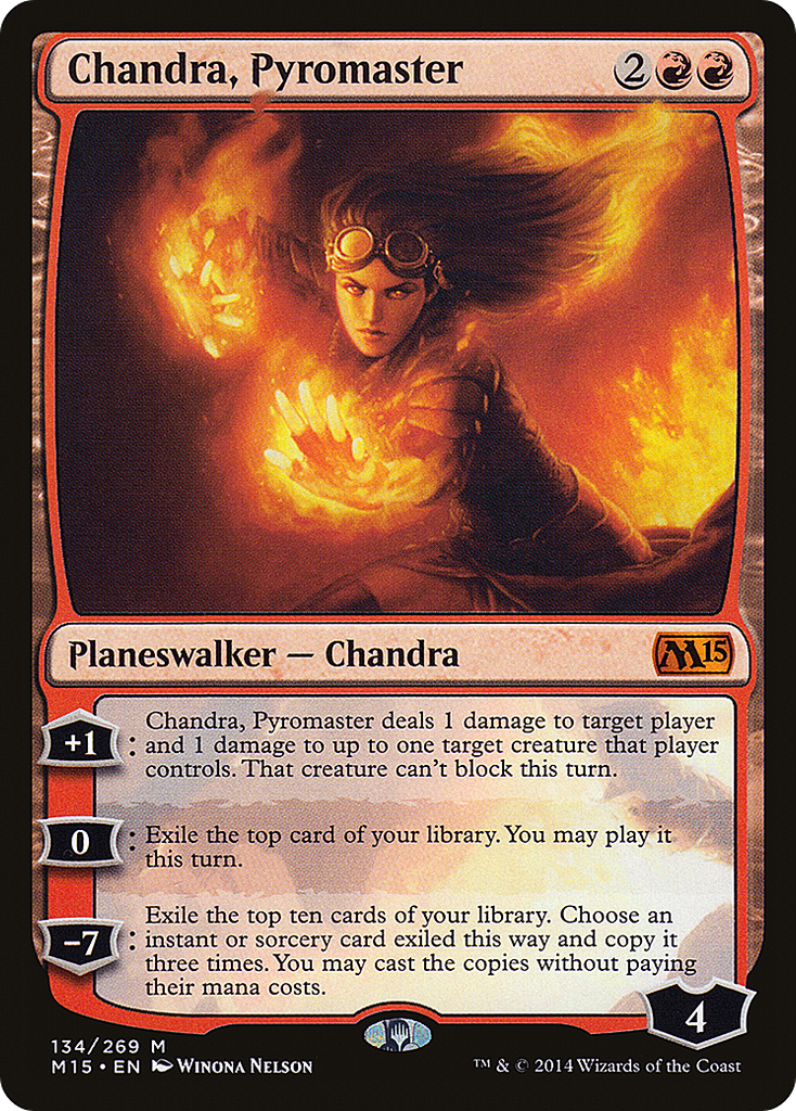 Magic: The Gathering - Chandra, Pyromaster - Magic 2015