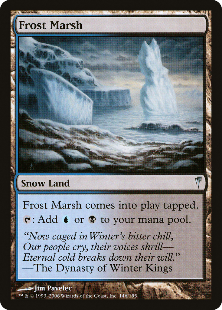 Magic: The Gathering - Frost Marsh - Coldsnap