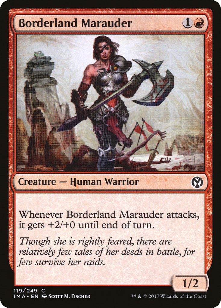 Magic: The Gathering - Borderland Marauder - Iconic Masters