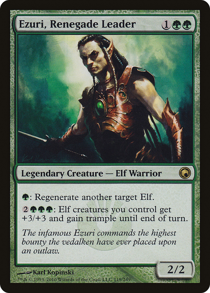 Magic: The Gathering - Ezuri, Renegade Leader - Scars of Mirrodin