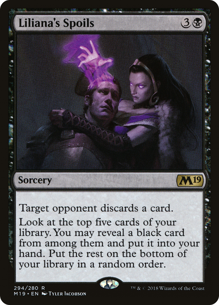 Magic: The Gathering - Liliana's Spoils - Core Set 2019