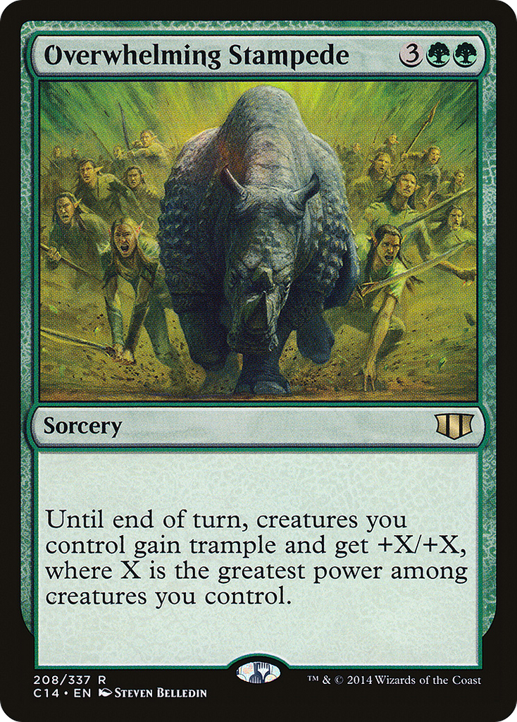 Magic: The Gathering - Overwhelming Stampede - Commander 2014