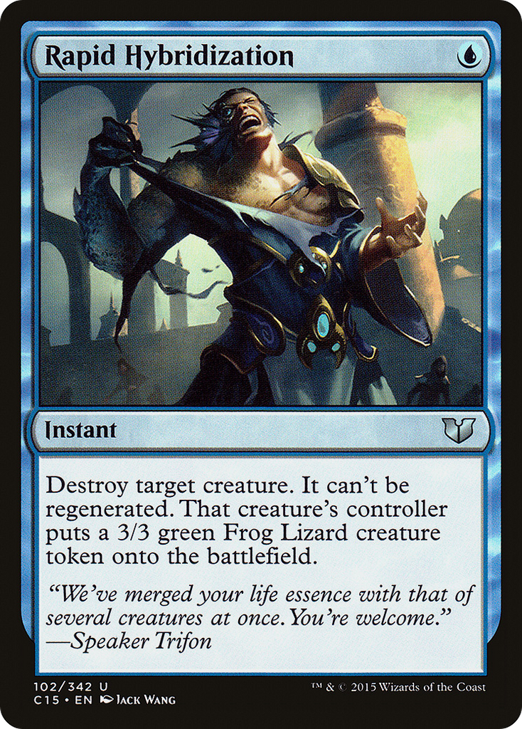 Magic: The Gathering - Rapid Hybridization - Commander 2015