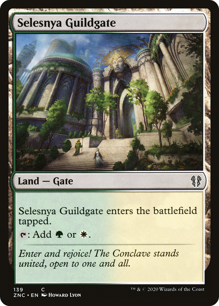 Magic: The Gathering - Selesnya Guildgate - Zendikar Rising Commander