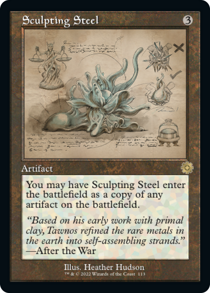 Magic: The Gathering - Sculpting Steel - The Brothers' War Retro Artifacts