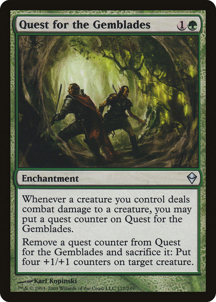 Magic: The Gathering - Quest for the Gemblades - Zendikar