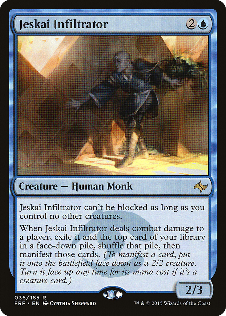 Magic: The Gathering - Jeskai Infiltrator - Fate Reforged