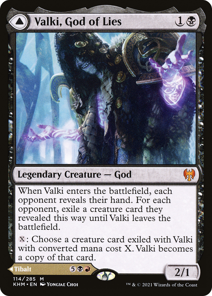 Magic: The Gathering - Valki, God of Lies // Tibalt, Cosmic Impostor - Kaldheim