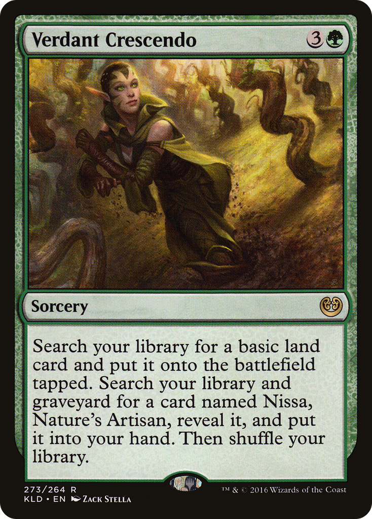 Magic: The Gathering - Verdant Crescendo - Kaladesh