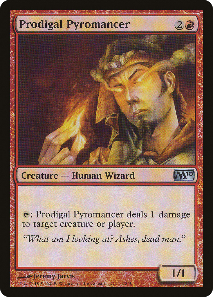 Magic: The Gathering - Prodigal Pyromancer - Magic 2010