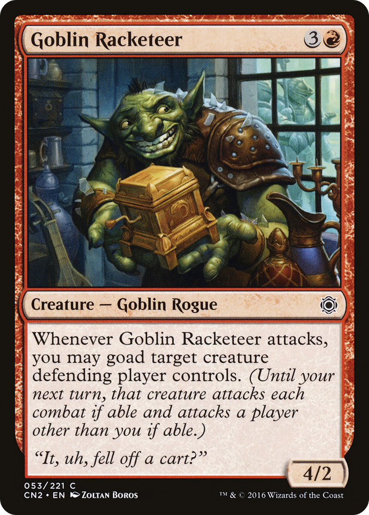 Magic: The Gathering - Goblin Racketeer - Conspiracy: Take the Crown