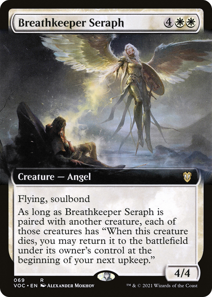 Magic: The Gathering - Breathkeeper Seraph - Crimson Vow Commander
