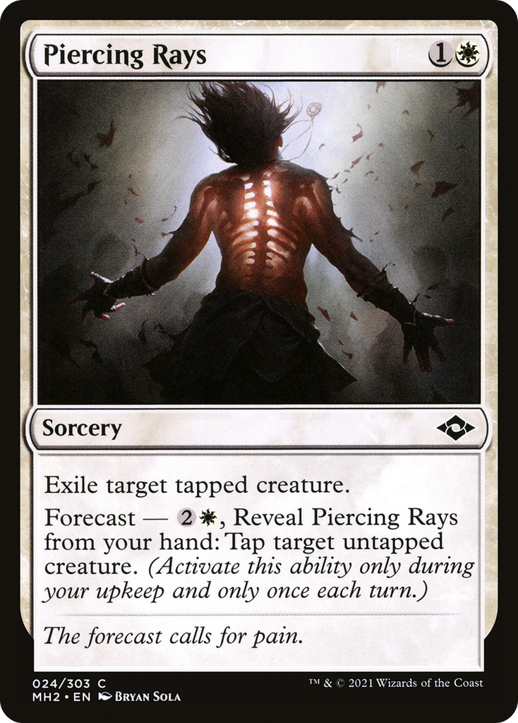 Magic: The Gathering - Piercing Rays Foil - Modern Horizons 2