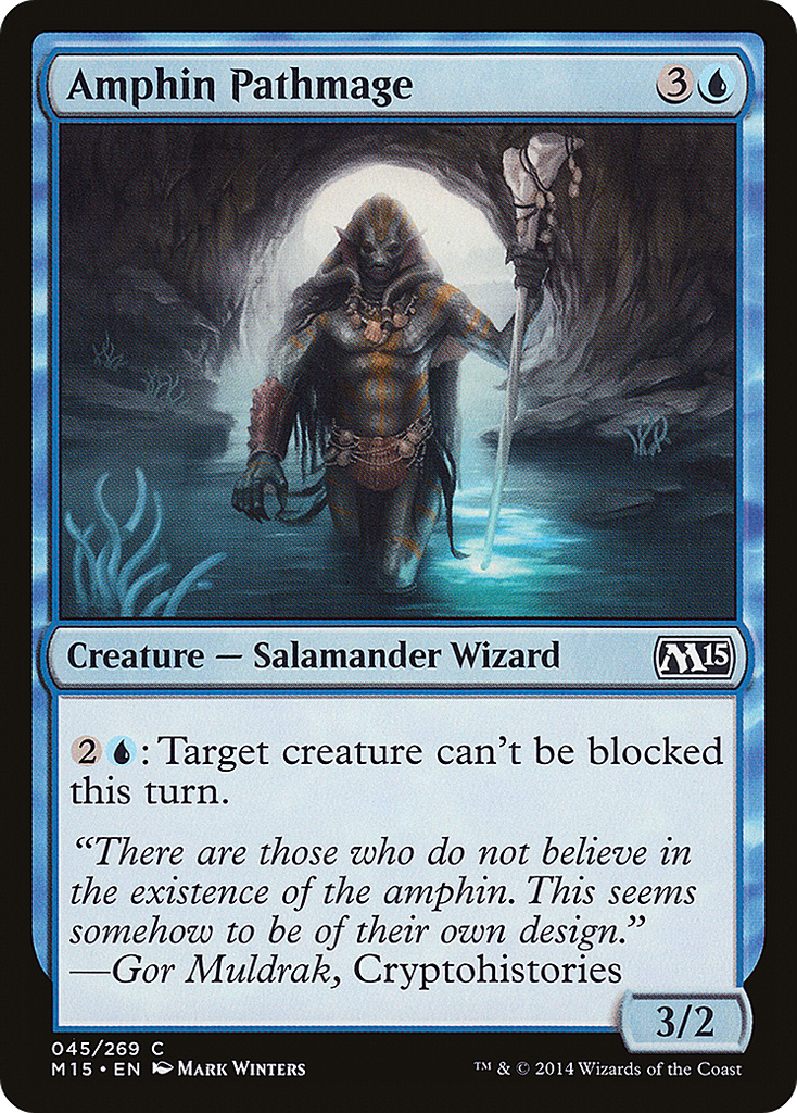 Magic: The Gathering - Amphin Pathmage - Magic 2015