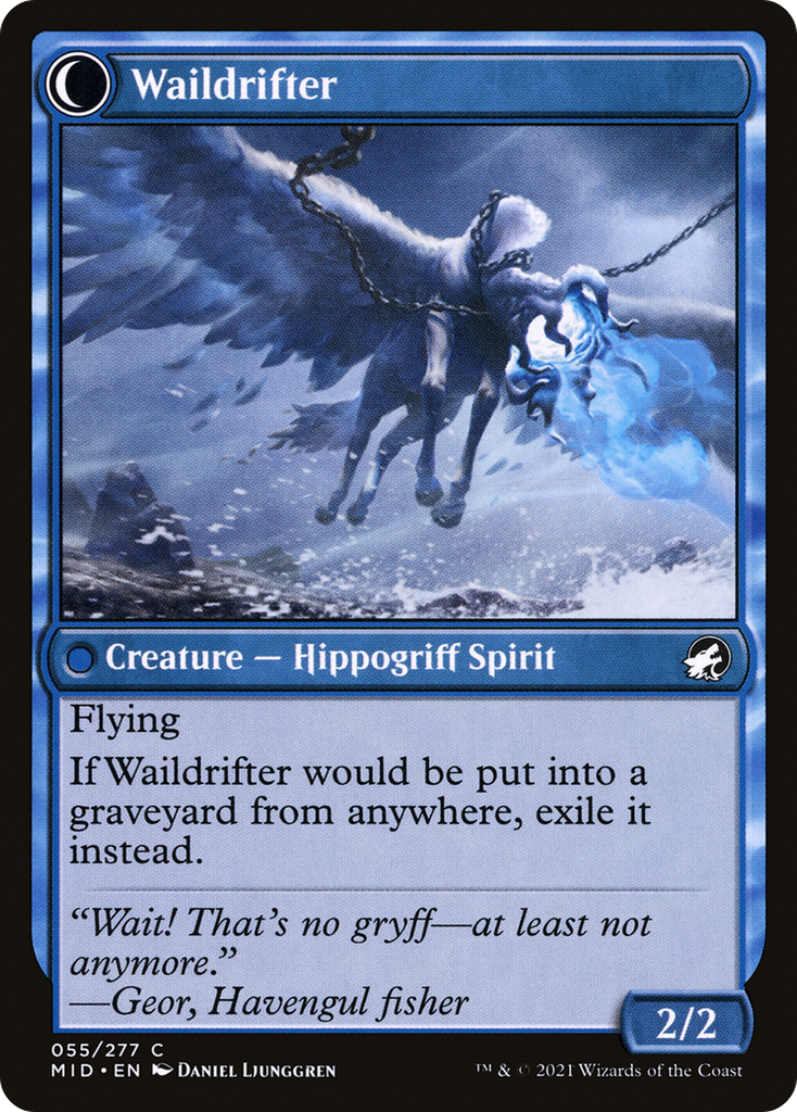 Magic: The Gathering - Galedrifter // Waildrifter - Innistrad: Midnight Hunt