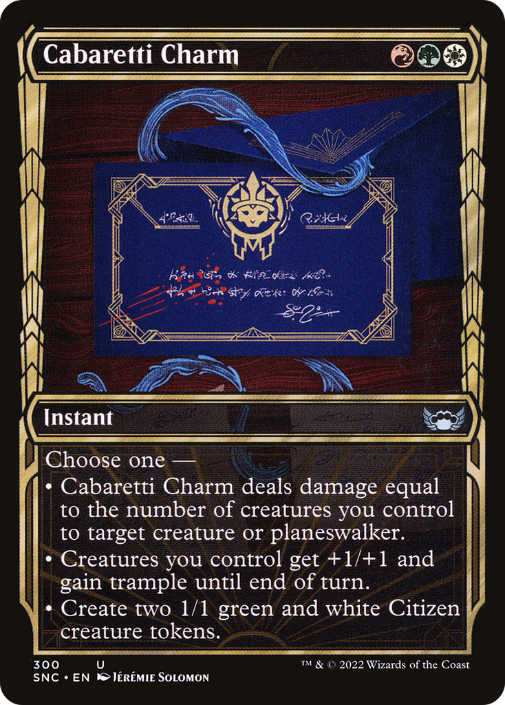 Magic: The Gathering - Cabaretti Charm - Streets of New Capenna