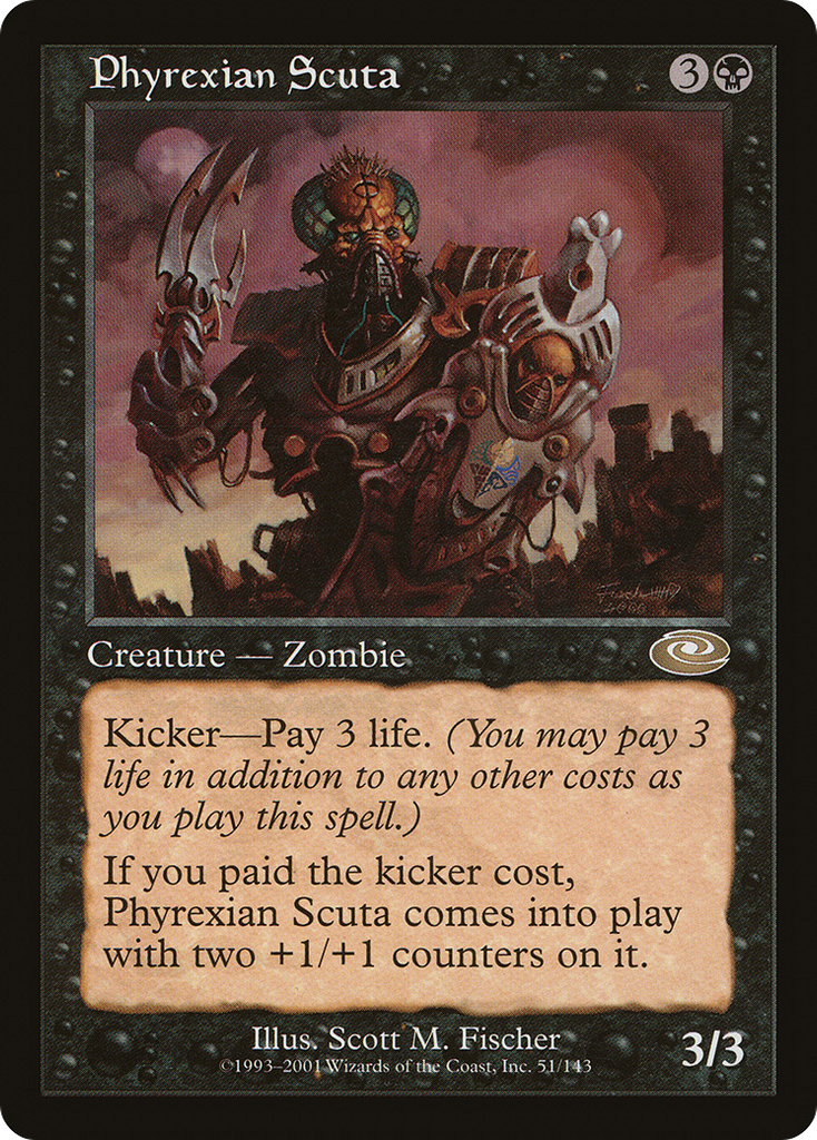 Magic: The Gathering - Phyrexian Scuta - Planeshift