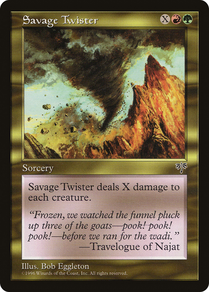 Magic: The Gathering - Savage Twister - Mirage