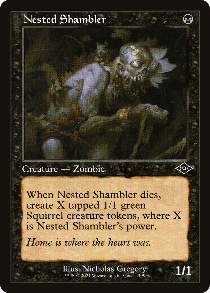 Magic: The Gathering - Nested Shambler Foil - Modern Horizons 2