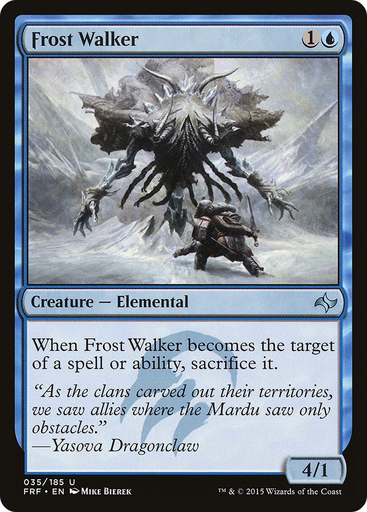 Magic: The Gathering - Frost Walker - Fate Reforged