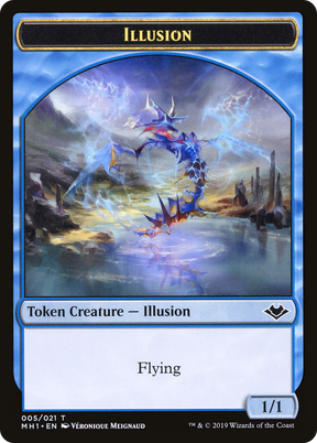 Magic: The Gathering - Illusion Token Foil - Modern Horizons Tokens