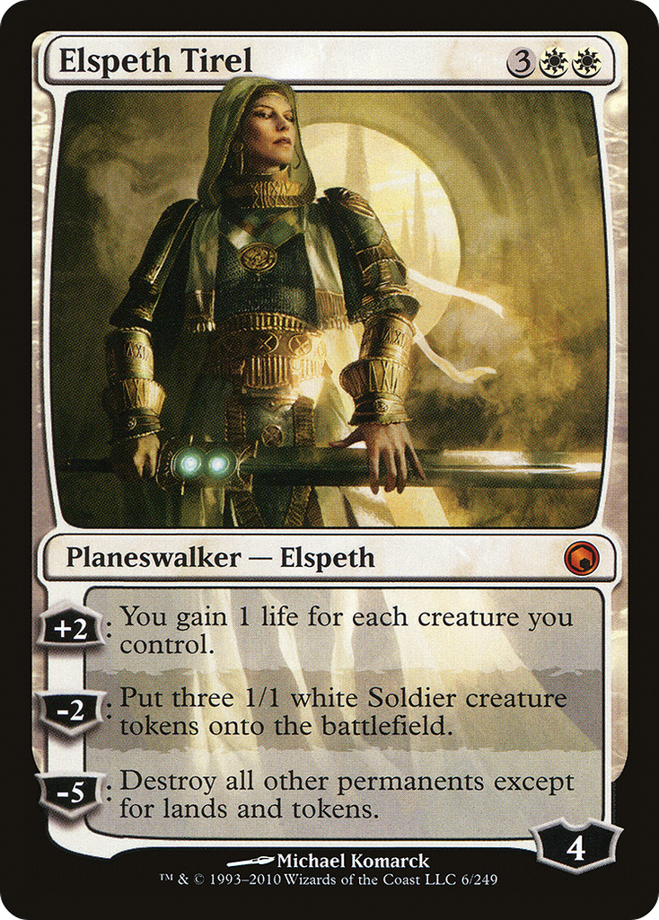 Magic: The Gathering - Elspeth Tirel - Scars of Mirrodin