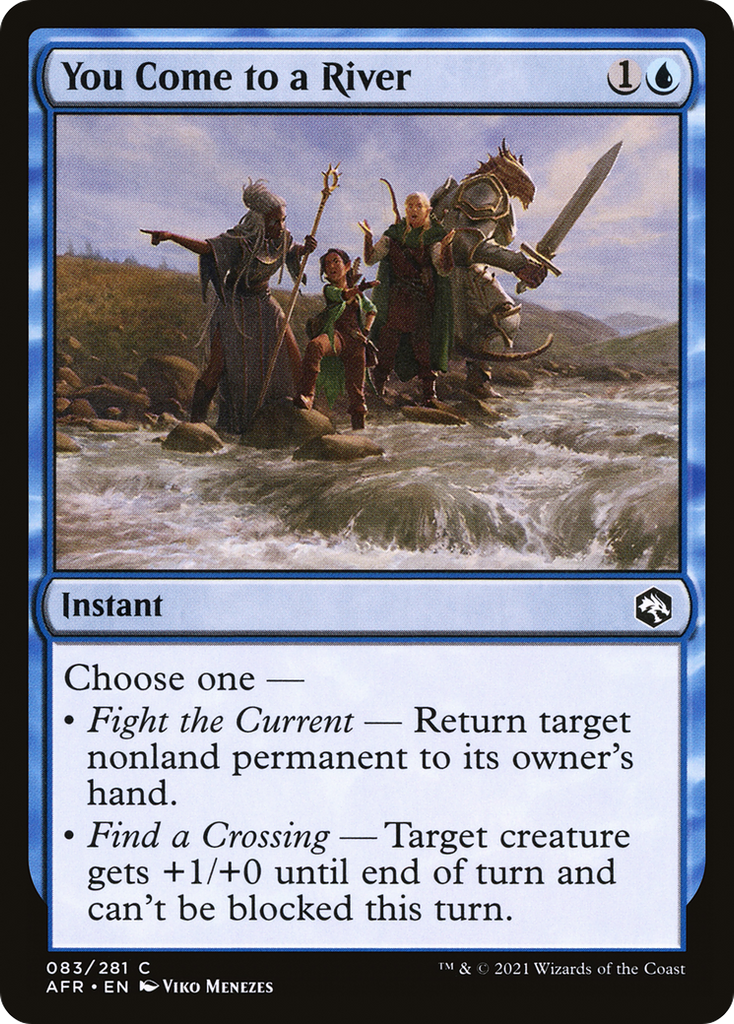 Magic: The Gathering - You Come to a River - Adventures in the Forgotten Realms