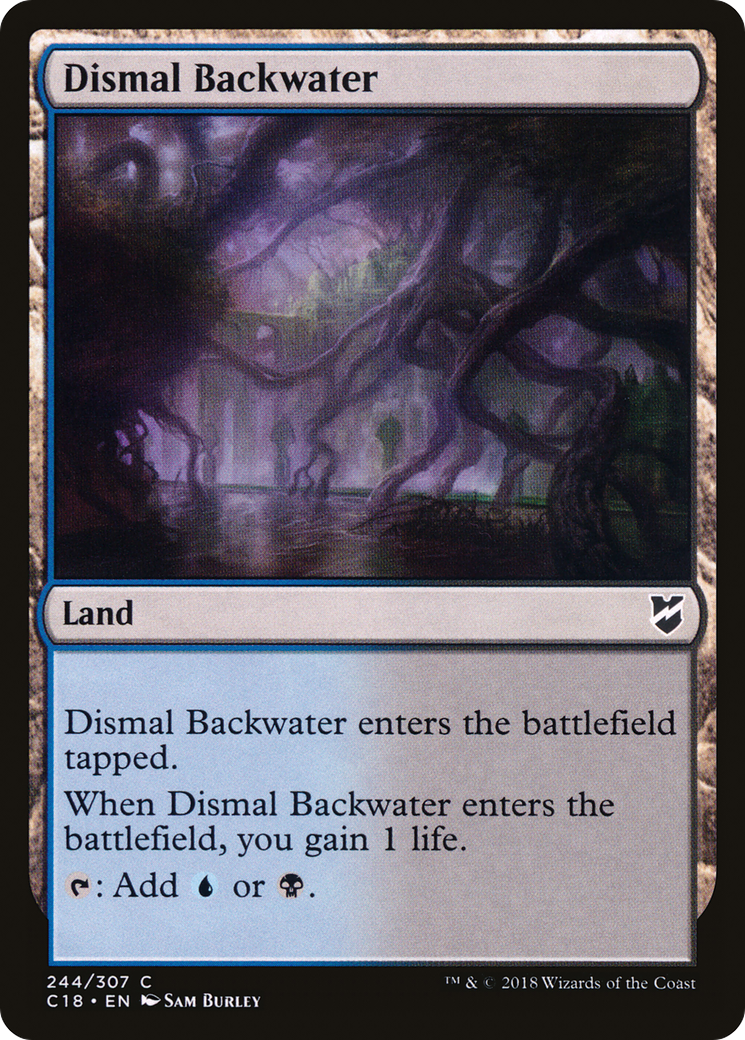 Magic: The Gathering - Dismal Backwater - Commander 2018