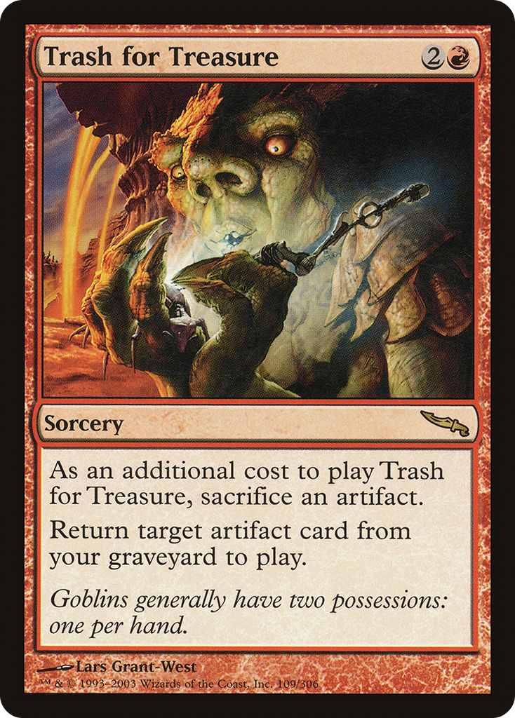 Magic: The Gathering - Trash for Treasure - Mirrodin