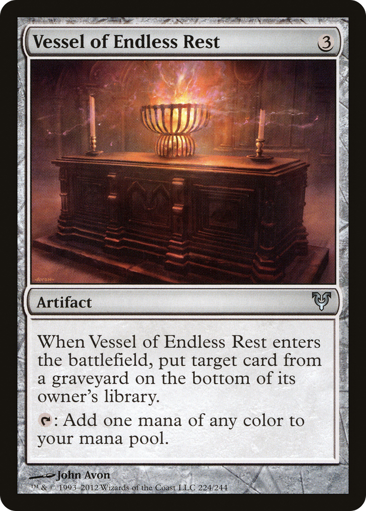 Magic: The Gathering - Vessel of Endless Rest - Avacyn Restored
