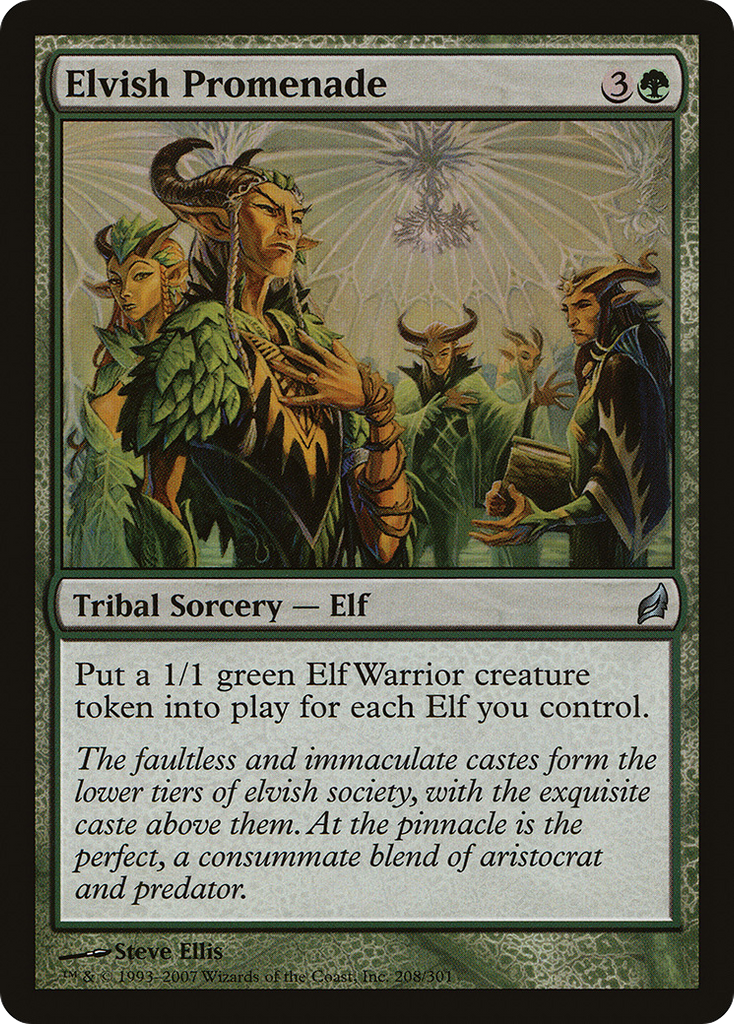 Magic: The Gathering - Elvish Promenade - Lorwyn