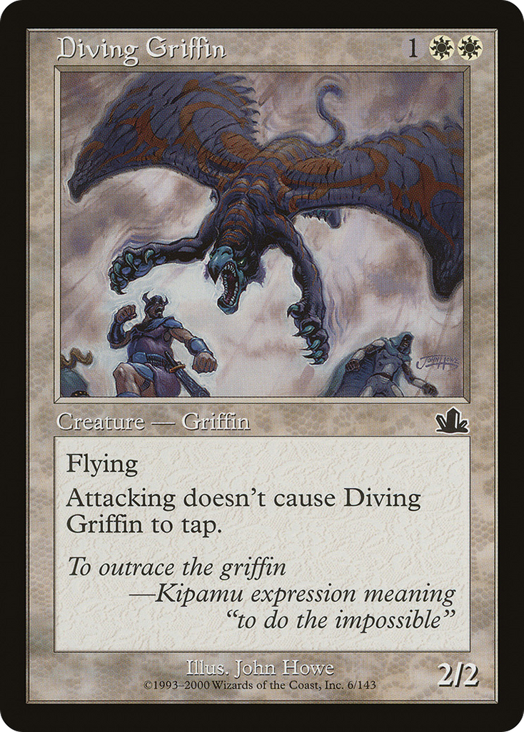 Magic: The Gathering - Diving Griffin - Prophecy