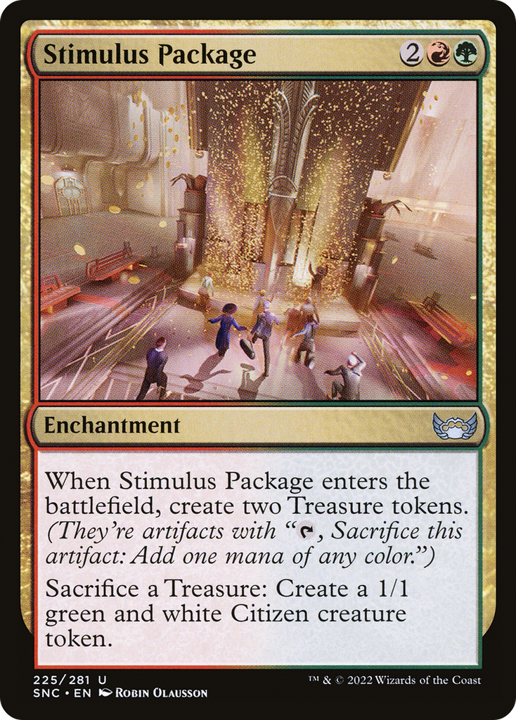 Magic: The Gathering - Stimulus Package Foil - Streets of New Capenna